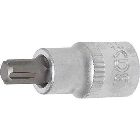 BGS TECHNIC BGS 4155 | BIT-EINSATZ | 12,5 MM (1/2'') | KEIL-PROFIL (FÜR RIBE) M10 3 BGS TECHNIC BGS 4155 | BIT-EINSATZ | 12,5 MM (1/2'') | KEIL-PROFIL (FÜR RIBE) M10