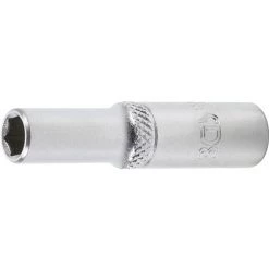 BGS TECHNIC BGS 10670 | STECKSCHLÜSSEL-EINSATZ SECHSKANT, TIEF | 6,3 MM (1/4'') | SW 1/4''