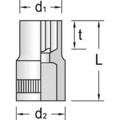 GEDORE Einsatz Außen Torx TX20E-10, 6193960