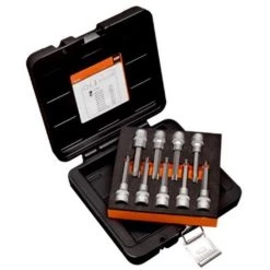 Bahco 1/2 Zoll Torx TR Steckschlüssel Satz Länge 100 Mm Für Motoren, 9 Tlg.