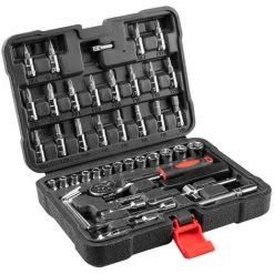 TOP TOOLS 49 Tlg. Steckschlüssel Satz 1/4"