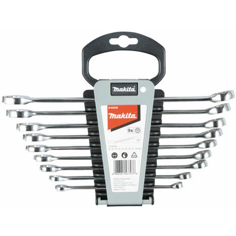Makita B-65539 Ring Gabelschlüssel Set 9 Teilig 3 Makita B-65539 Ring Gabelschlüssel Set 9 Teilig