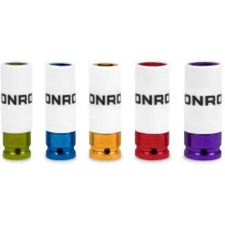 VONROC Steckschlüssel-Satz - Universal - ½" Zoll - 5-tlg. | Mit Teflonhülse