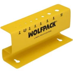 Schlüssel Shop 8 WOLFPACK Inbusschlüsselhalter Mit T-Griff Für 8 Schraubenschlüssel, Inbusschlüssel-Organizer