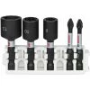Bosch Professional 5 Tlg. Impact Control Schrauberbit Und Steckschlüssel Set (Pick And Click, Zubehör Schlagschrauber) -Schlüssel Shop 53103552 1