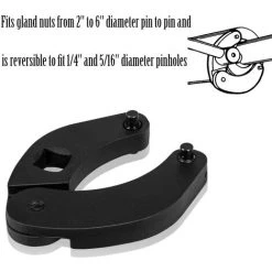 TINOR 1266 Verstellbarer Schraubenschlüssel Für Hydraulikzylinder Auf Den Meisten Bauernhof- Und Baumaschinen -Schlüssel Shop 54896065 3