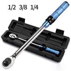 LIFCAUSAL Hochpräziser Drehmomentschlüssel, Einstellbarer Autoreparatur-Drehmomentschlüssel, Chrom-Vanadium-Stahl, Drehmomentschlüssel Für Heimfahrrad-Autoreparaturen Mit Aufbewahrungsbox, 1/4-Zoll-Antrieb 5~25Nm Voreingestellt -Schlüssel Shop 54997418 3