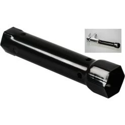 TINOR 2-in-1-Steckschlüssel, Spule, Becken, Wasserhahn, Installations- Und Reparaturwerkzeuge, Langlebig Und Multifunktional Für Küchen- Und Badezimmerarmaturen (Karbonstahl, Schwarz).