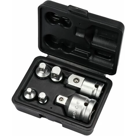 YATO 6-Tlg Steckschlüssel Satz Adapter Nuss 1/4 3/8 1/2 3/4 Zoll Werkzeug 5 YATO 6-Tlg Steckschlüssel Satz Adapter Nuss 1/4 3/8 1/2 3/4 Zoll Werkzeug – Bild 3