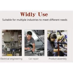 HAPPYSHOPPING 2-24N.m 1/4 Zoll Antrieb 15 STÜCKE Voreingestellte Drehmomentschlüssel Bits Set Schnellspanner Mini Tragbarer Einstellbarer Drehmomentschlüssel Haushalt Fahrrad Auto Autoreparaturen Mit Aufbewahrungsbox,15pcs -Schlüssel Shop 57795449 5