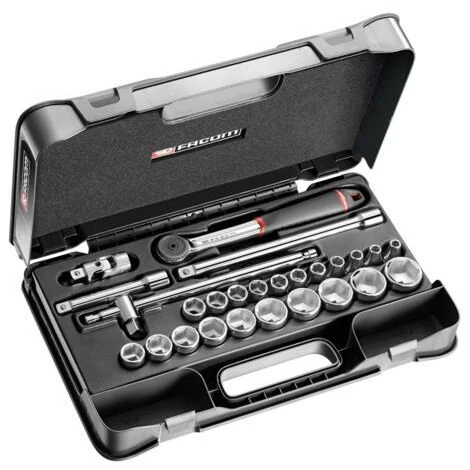 26-teilige DBOX-Box Wasserdichte Ratsche Und 1/2 Metrische Innensechskantnüsse FACOM - S.161-4P6PB 3 26-teilige DBOX-Box Wasserdichte Ratsche Und 1/2 Metrische Innensechskantnüsse FACOM - S.161-4P6PB