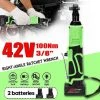 12V/42V 65/100n.m Elektroschrauber-Kit Kabellose Rechtwinklige Ratsche Mit 1/2 Batterien 3/8 Zoll-Ksize THSINDE