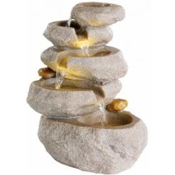 LUMINEO Springbrunnenmodell Roca Für Den Innenbereich