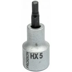Proxxon Innensechskant-Einsatz 1/2" Antrieb, 55 Mm Länge, HX 5 Mm - HX 19 Mm