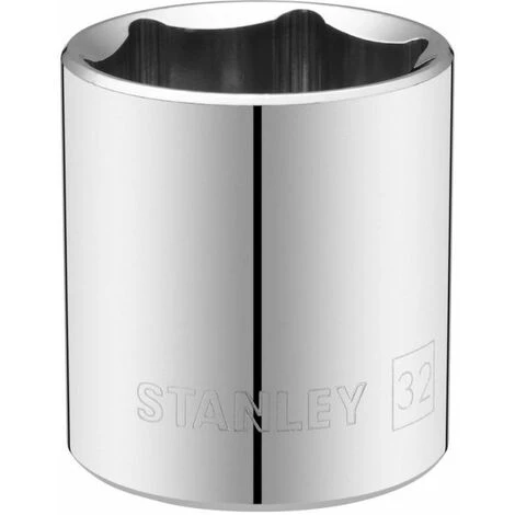 Stanley 1/2" 6-Kant Stecknuss 32 Mm Mit MaxiDrive-Profil - STMT86532-0 3 Stanley 1/2" 6-Kant Stecknuss 32 Mm Mit MaxiDrive-Profil - STMT86532-0