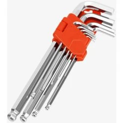 WERKZEUGE HX- Und TX-Inbusschlüssel-Set, 18-teilig – Professionelles Inbus- Und Torx-Schlüsseletui Mit Klappdeckel – 1,5–10 Mm Metrische Schlüssel – Inbusschlüssel-Set -Schlüssel Shop 63915265 3