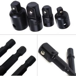ILOVEMILAN Stecknuss-Adapter-Konverter-Set, 8-teilig, Sechskantschaft-Bohrer, Nussschlüssel, Stecknuss-Verlängerungs-Adapter-Bit-Set, Set Mit 4 Reduzieradaptern (schwarz) 11 ILOVEMILAN Stecknuss-Adapter-Konverter-Set, 8-teilig, Sechskantschaft-Bohrer, Nussschlüssel, Stecknuss-Verlängerungs-Adapter-Bit-Set, Set Mit 4 Reduzieradaptern (schwarz) -Schlüssel Shop 63982398 5