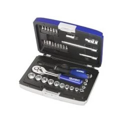 BRITOOL EXPERT E194672 SORTIMENT STECKSCHLÜSSEL UND ZUBEHÖR, 1/4 ZOLL, 34-TEILIG