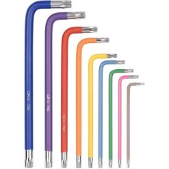 HAPPYSHOPPING 9-teiliges Mehrfarbiges Winkelschlüssel-Set Chrom-Vanadium-Stahl Inbusschlüssel-Set In Industriequalität, Torx-Schlüssel-Satz -Schlüssel Shop 66096756 3