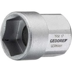 Gedore Steckschl�sseleinsatz Antrieb 1/2"-sechskant Au�en Abtrieb 6-kant 14x25mm