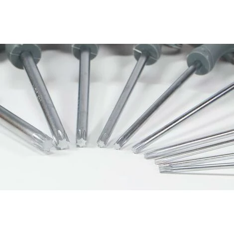 Silverline TRX Torx T9-T50 Stiftschlüssel Set Mit Quergriffen Im Metallständer 5 Silverline TRX Torx T9-T50 Stiftschlüssel Set Mit Quergriffen Im Metallständer – Bild 3