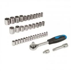 Silverline Kompakt Steckschlüssel Satz 39tlg Ratschkasten Ratsche Stecknuss Set 7 Silverline Kompakt Steckschlüssel Satz 39tlg Ratschkasten Ratsche Stecknuss Set -Schlüssel Shop 66624106 2