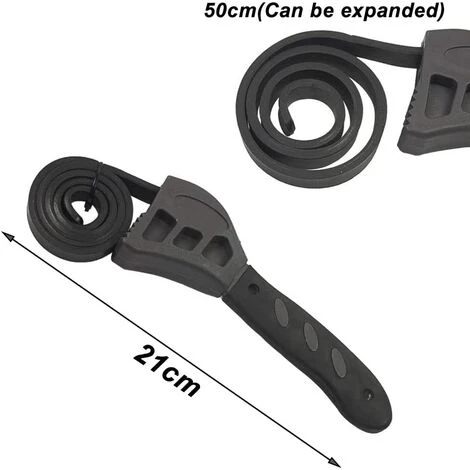 READCLY Bandschlüssel 2 Stück Ölfilterschlüssel Multifunktions-Gummischlüssel Universal-Gummibandschlüssel Ölfilterschlüssel Multi-Tool-Schlüssel Für Autoreparaturwerkzeuge 500 Mm 3 READCLY Bandschlüssel 2 Stück Ölfilterschlüssel Multifunktions-Gummischlüssel Universal-Gummibandschlüssel Ölfilterschlüssel Multi-Tool-Schlüssel Für Autoreparaturwerkzeuge 500 Mm – Bild 2