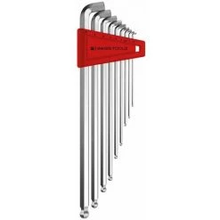 PB Swiss Tools Winkelschraubendreher- Satz Im Kunststoffhalter 9-teilig 1,5-10mm 100GradKugelkopf, 9-teilig