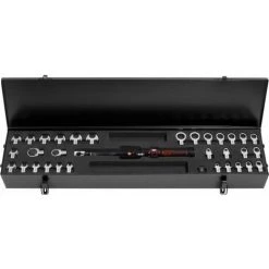 KS-TOOLS KS Tools 9x12mm ERGOTORQUE®precision Einsteck-Drehmomentschlüssel-Satz, 20-100Nm, 33-tlg - 516.1635