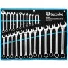 TECTAKE Schraubenschlüssel Set 25-tlg. - Schraubenschlüssel, Ratschenschlüssel - Schwarz/blau -Schlüssel Shop 7501180 1