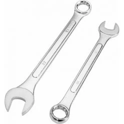 TECTAKE Schraubenschlüssel Set 12-tlg. - Schraubenschlüssel, Ratschenschlüssel - Schwarz/rot -Schlüssel Shop 7501191 3