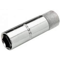 Facom Steckschlüssel 3/8" Vierkant Für 16 Mm-Zündkerzen, Länge 90 Mm - B.J16A1