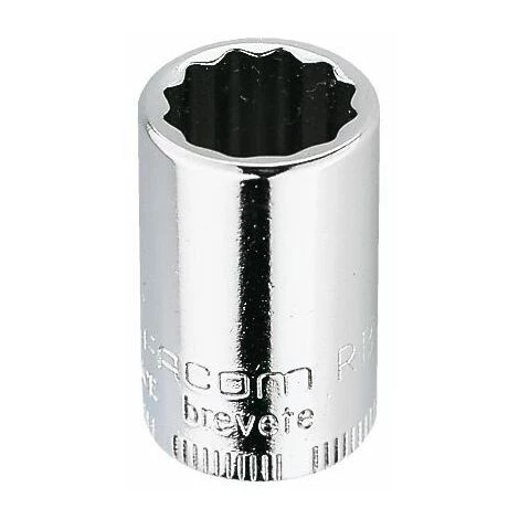 Facom Steckschlüssel 1/4, Dünnwandig, 12-Kant, Zollmaße, 3/8" - RB.3/8 3 Facom Steckschlüssel 1/4, Dünnwandig, 12-Kant, Zollmaße, 3/8" - RB.3/8