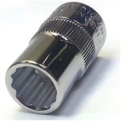 DÖNGES Dönges Steckschlüssel-Einsatz 1/2" 12-kt. SW 9 Gerändelt, 20 Mm