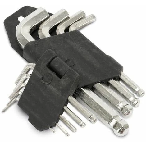 NO-NAME Innensechskantschlüssel-Set, Kurz 3 NO-NAME Innensechskantschlüssel-Set, Kurz